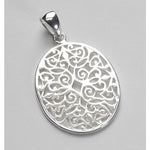 Southern Gates Collection Classic Series Large Oval Scroll Pendant