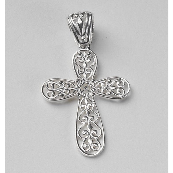 Southern Gates Collection Inspiration Series Tiny Filligree Cross Pendant