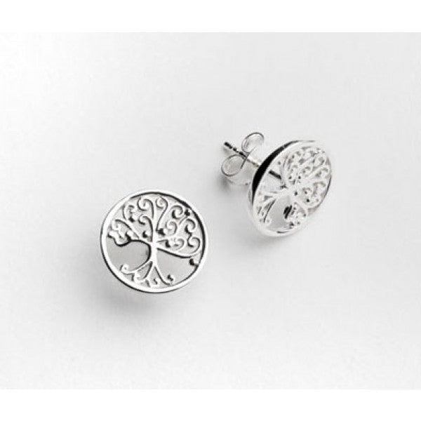 Southern Gates Collection Southern Oak Tree Series Round Post Earrings