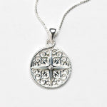 Southern Gates Harbor Series Compass Rose Pendant and Chain