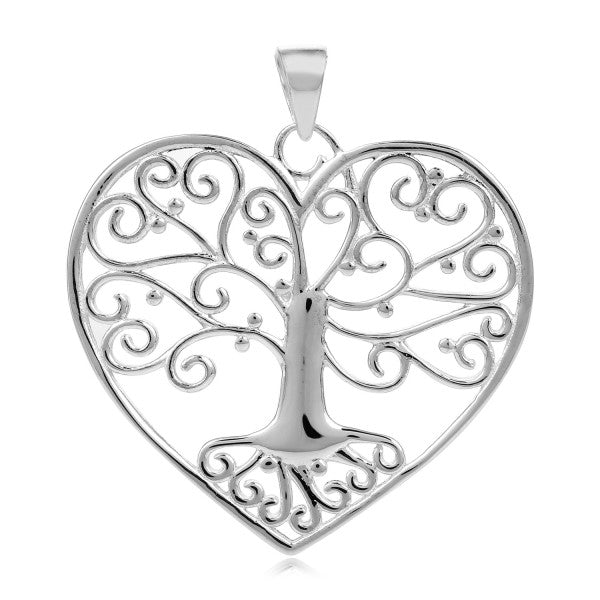 Tree Heart Pendant
