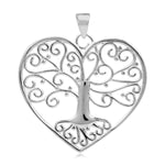 Tree Heart Pendant