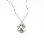 Southern Gates Harbor Series Palm Tree Pendant and Chain